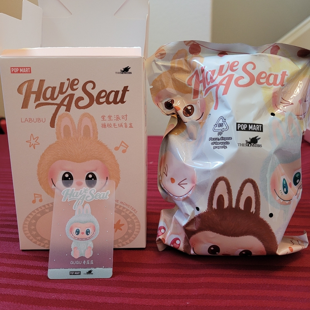 Have a Seat Labubu: QuQu (Bag Sealed)